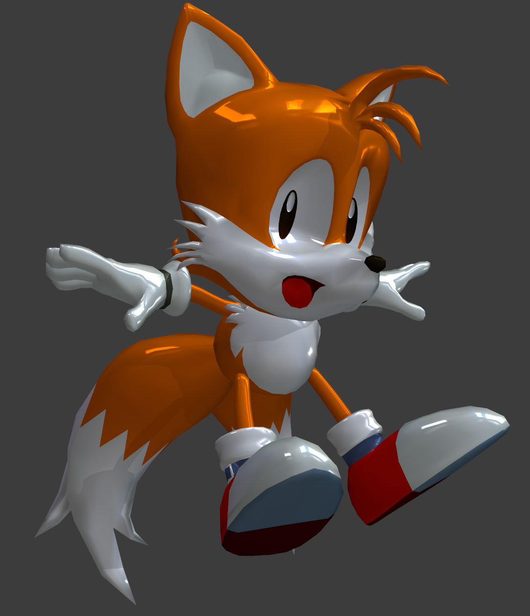 Tails Render by KromosRuby on DeviantArt