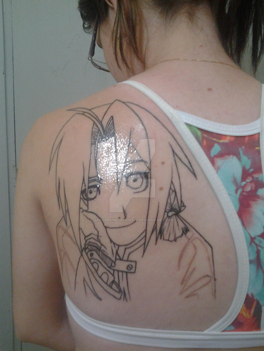 Эдвард Элрик тату