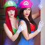 Mario and Luigi Cosplay