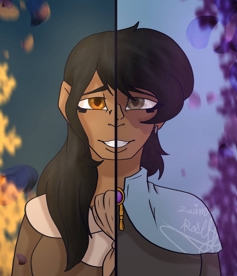 Past Kristin and Now Kristin|Oc artwork by ZarinaRoseYT on DeviantArt