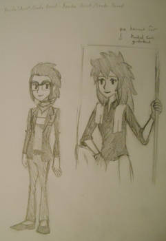 Layton Genderbend: Randa Ascott/Landa Ascad