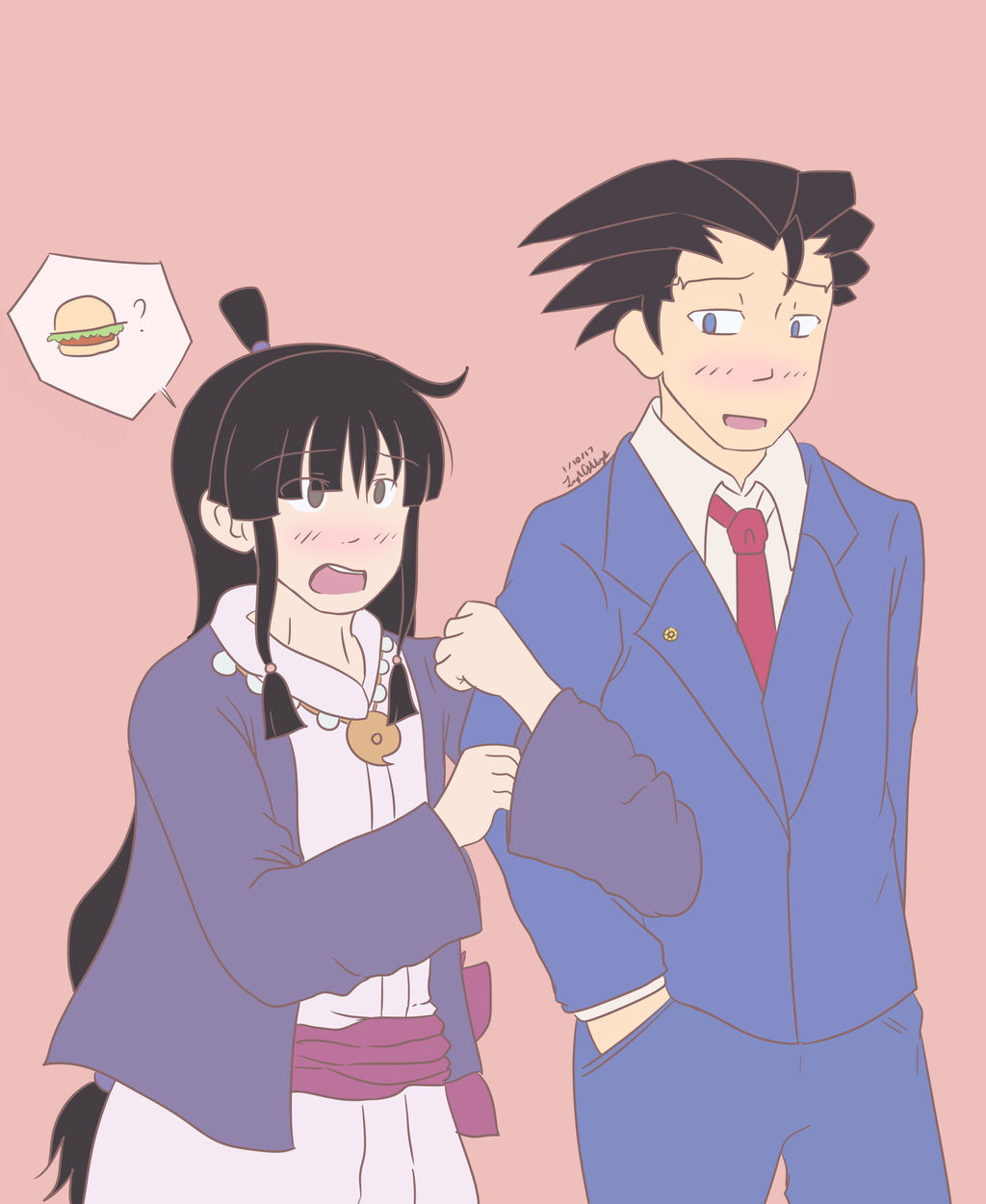 Nick, I want burgers! (NaruMayo)