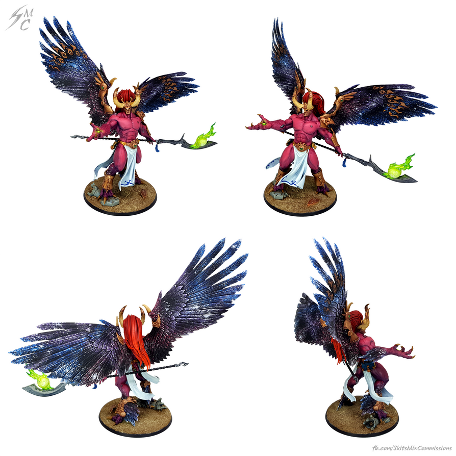 Daemon Primarch Magnus by skycat on DeviantArt