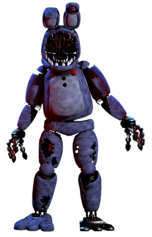 Withered Bonnie (with Left Arm) by arhamhossain3 on DeviantArt
