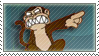 Evil Monkey Stamp