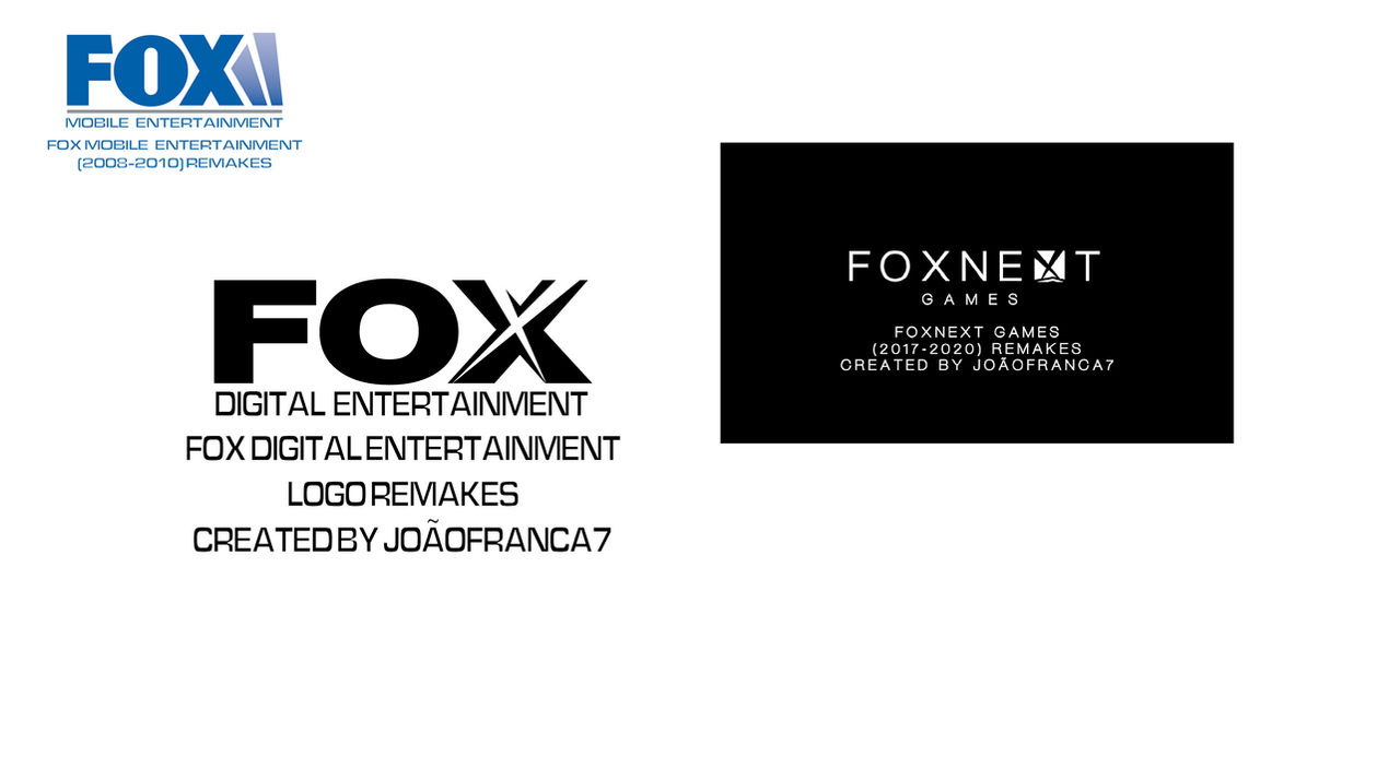 Fox Games logo Collection Remakes by Joaofranca7 on DeviantArt