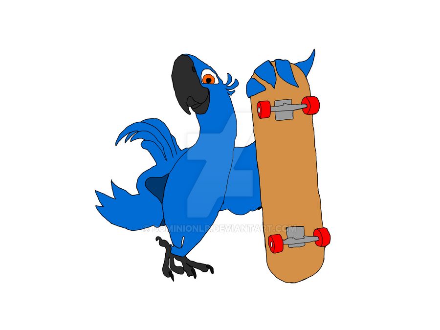 Blu - Parrot from the Movie Rio by DominionLP on DeviantArt