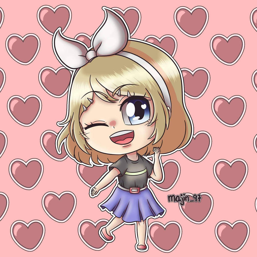 Chibi Rin Fanarrt Rin chibi by Majin97 on DeviantArt