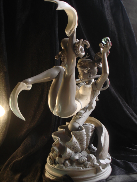 Pearl   pinup  sculpture 3