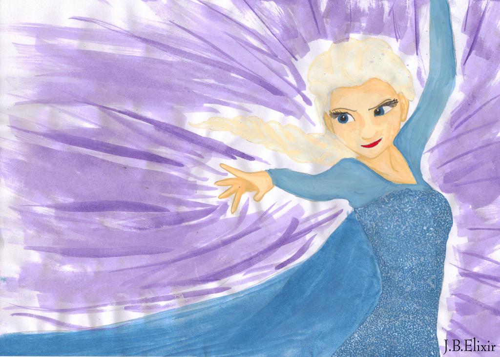 Powerful Elsa by JBElixir on DeviantArt