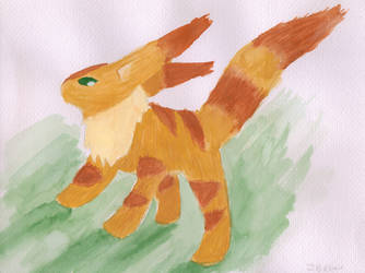 Watercolour Fox