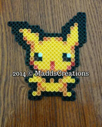 Pokemon Pichu Perler Beads