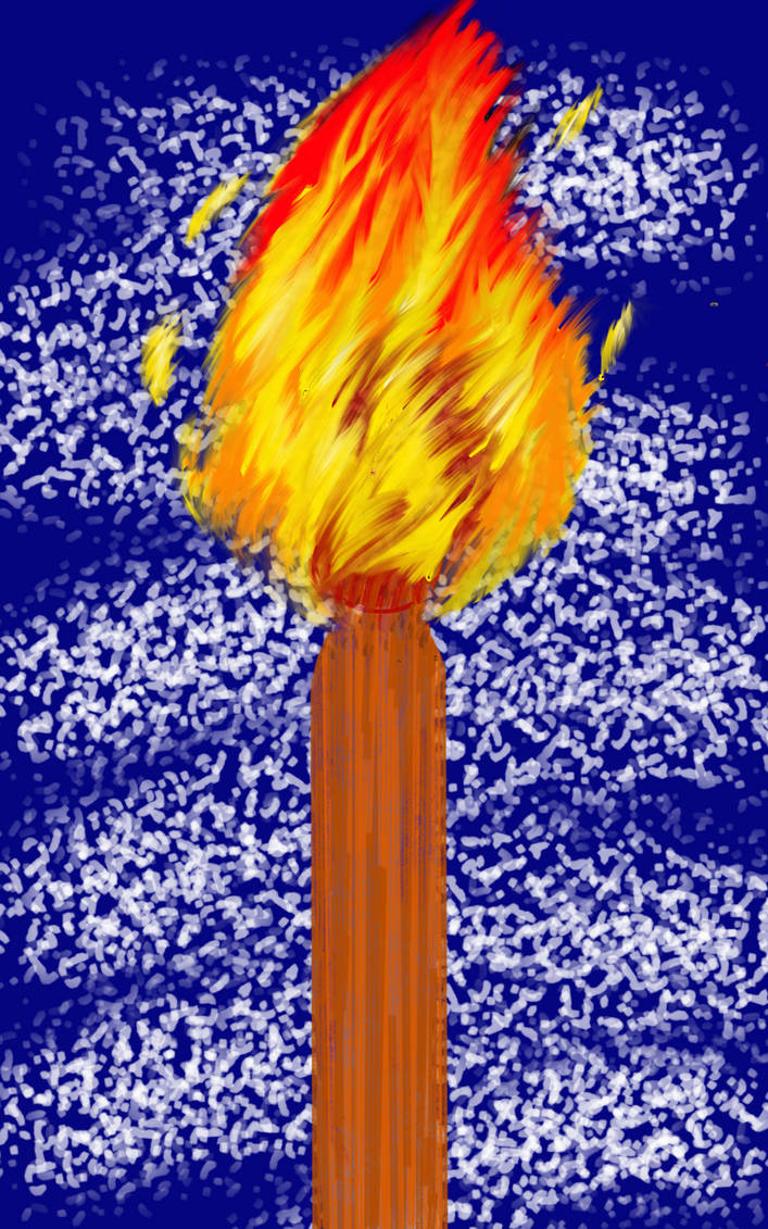 Match on fire by extremelines on DeviantArt