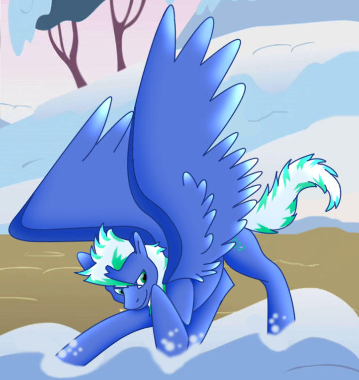 Ice Mlp Rd Admiral Ice Shard (mlp) with Bg by pegazus14 on DeviantArt