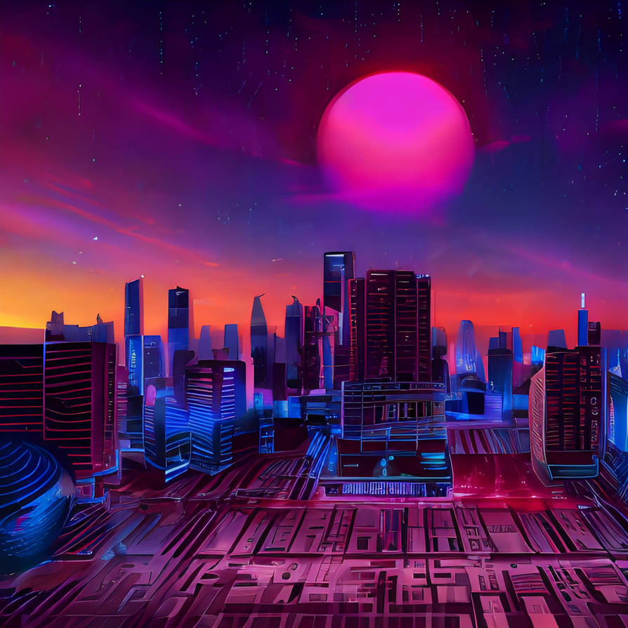 Retrowave Art by knightlo81 on DeviantArt
