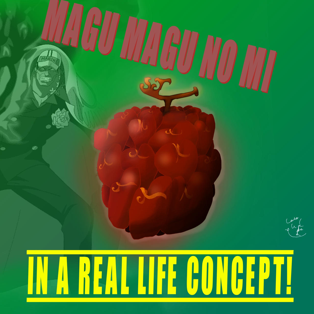 Magu Magu No Mi In A Real Life Concept! by CaioArts22 on DeviantArt