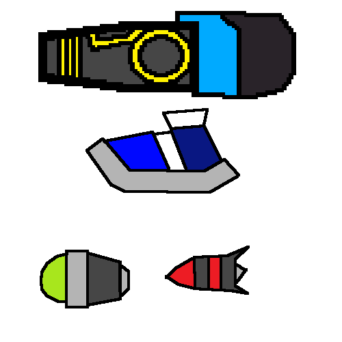 some of the tech my oc uses by adentheamazingartist on DeviantArt