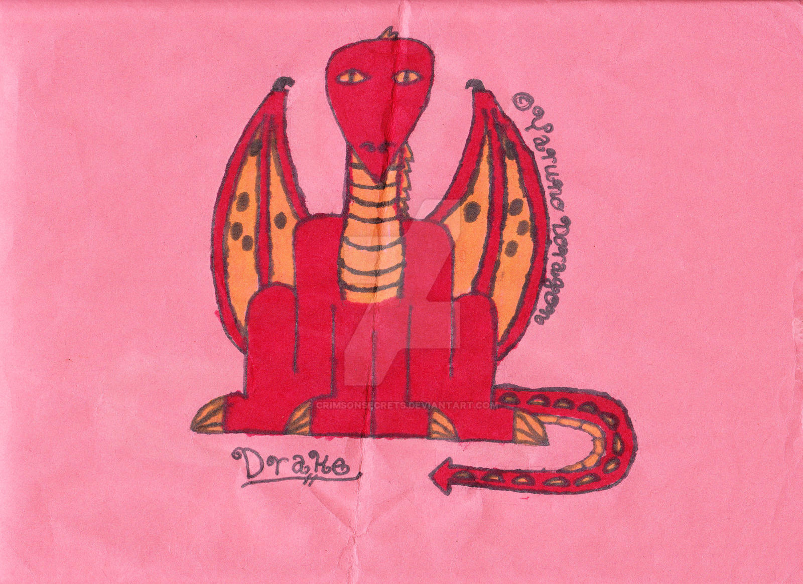 Drake- front view by CrimsonSecrets on DeviantArt