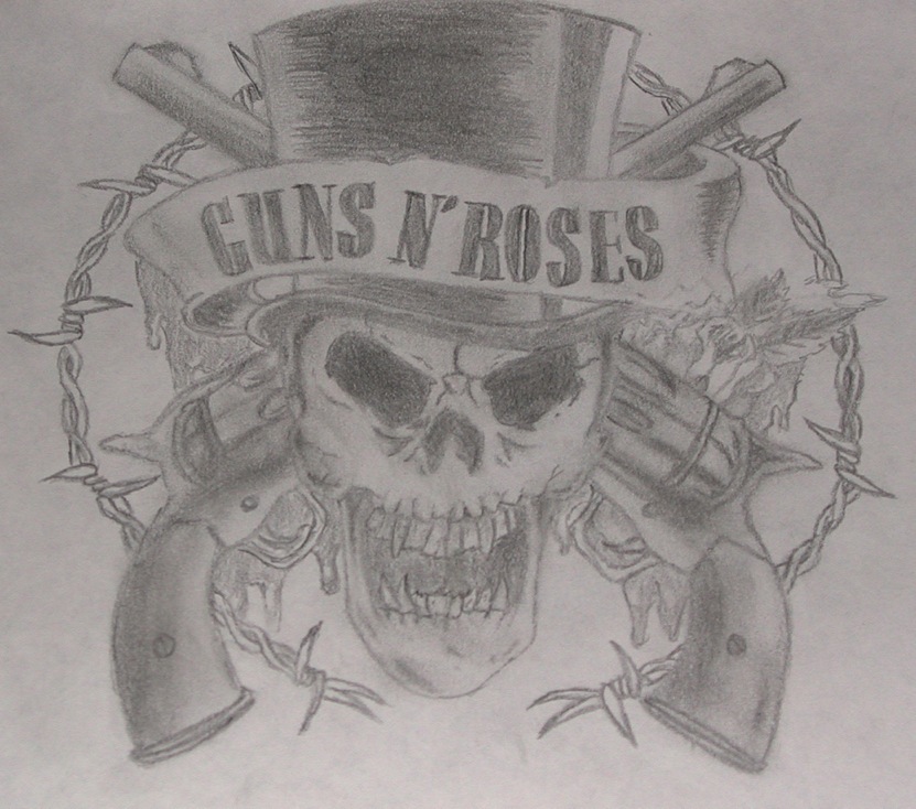Guns N Roses Logo By Withwhomilivalie On Deviantart