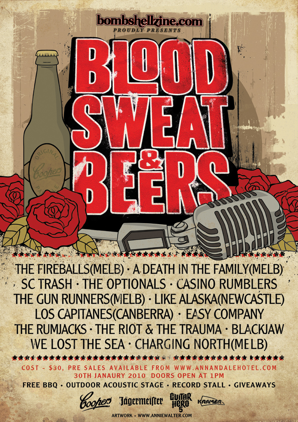 Blood, Sweat and Beer Poster