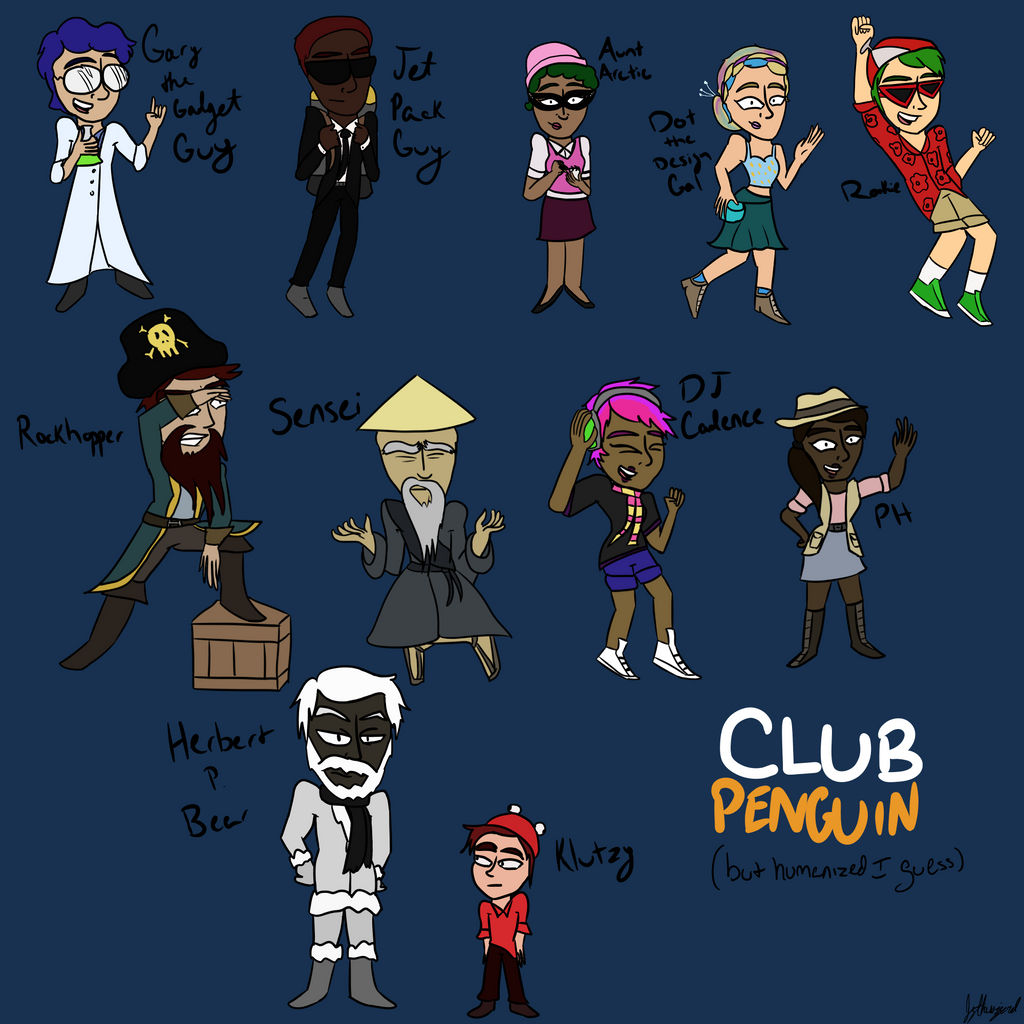 Humanized Club Penguin I guess idk by izthewizard on DeviantArt