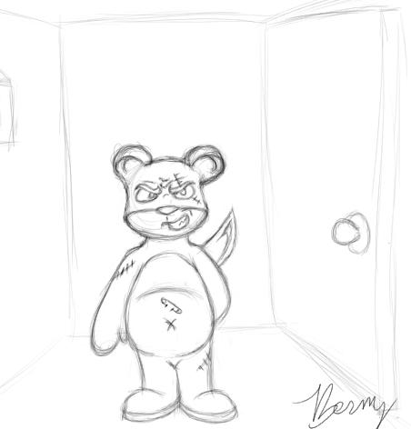 Killerteddybear Deviantart Rarity killer teddy bear by TygerEyez on DeviantArt