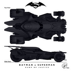 New Batmobil - Batman vs. Superman