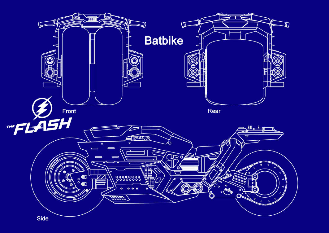 Batcycle Layout Batbike blueprint by Paul-Muad-Dib on DeviantArt