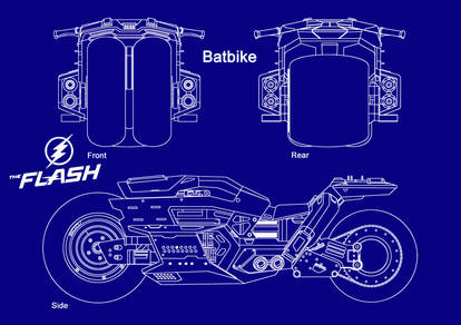 Batbike blueprint