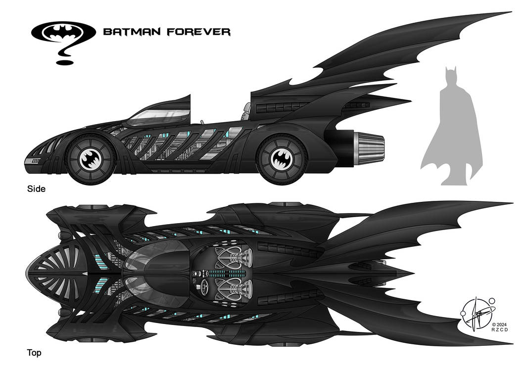 Batmobile Batman forever - open Cockpit by Paul-Muad-Dib on DeviantArt