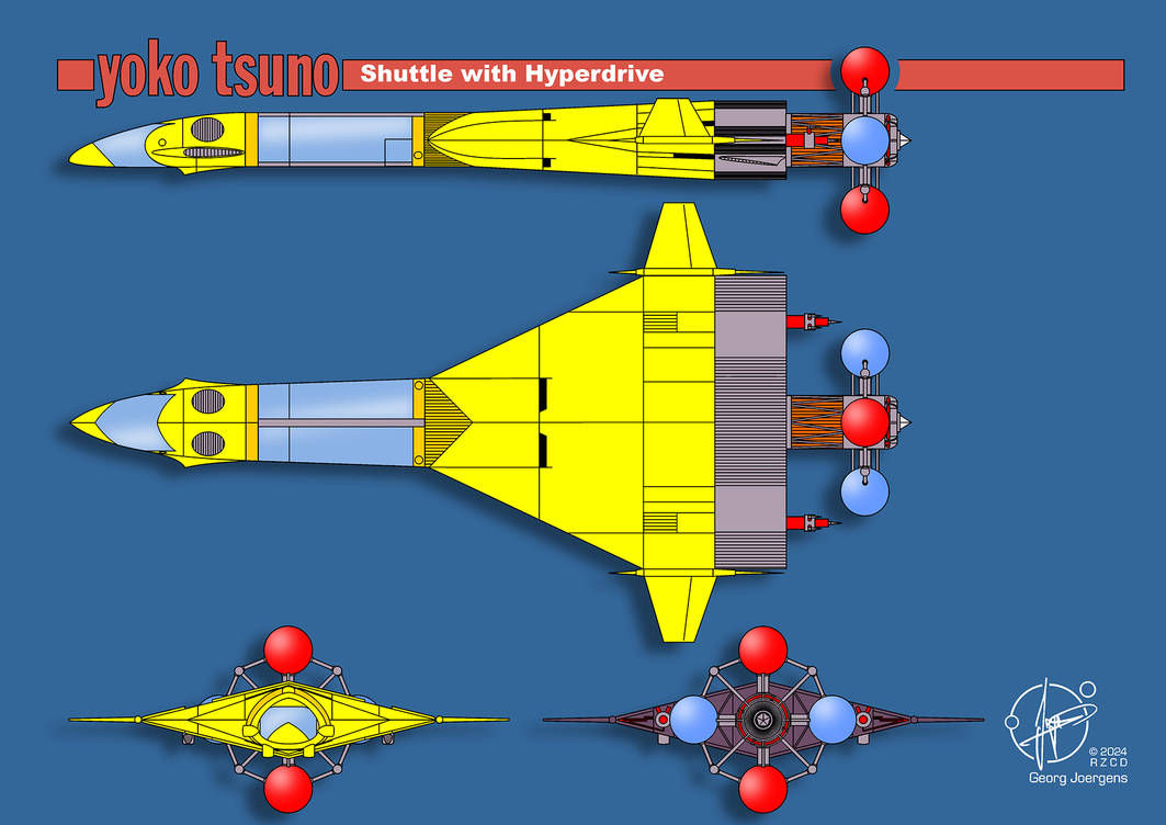 Shuttle with Hyperdrivemodul by Paul-Muad-Dib on DeviantArt