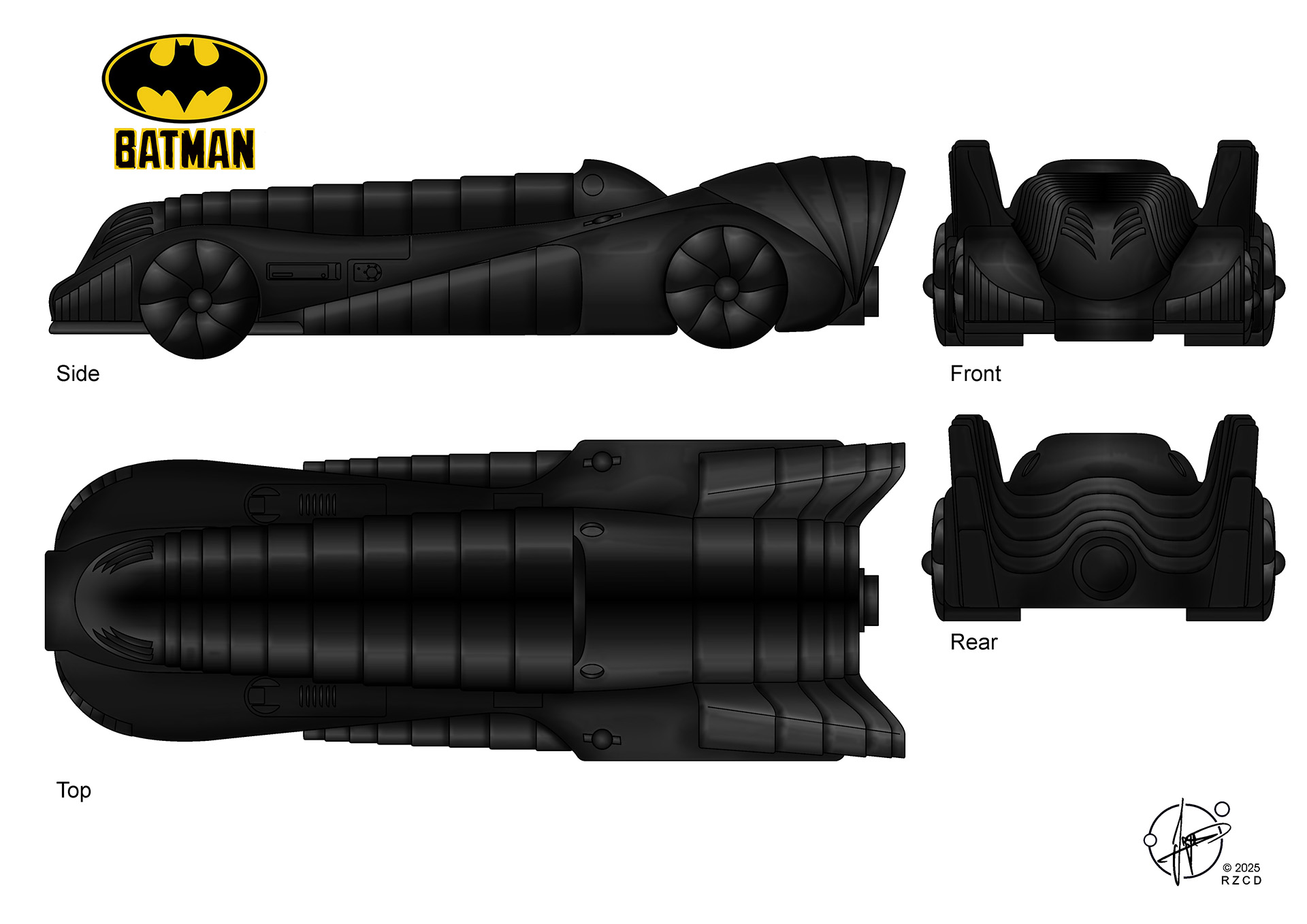 Armored Batmobil - Batman The Movie by Paul-Muad-Dib on DeviantArt