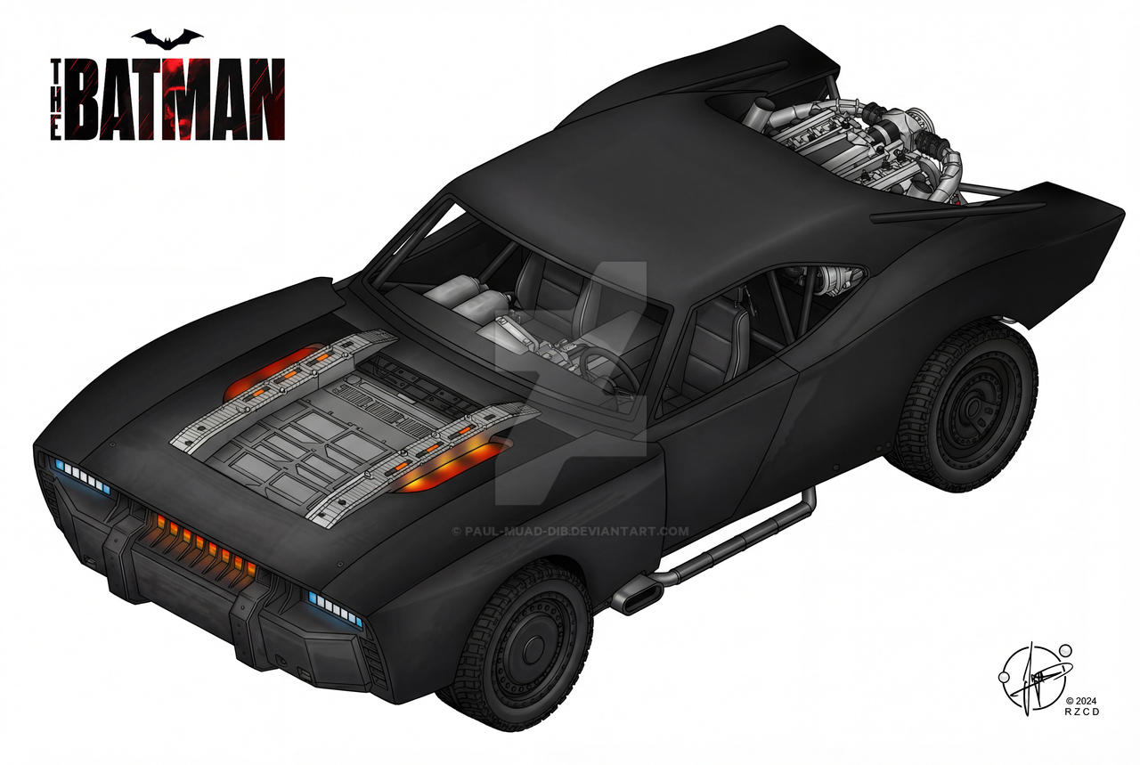 86 Batmobile Batmobile - The Batman by Paul-Muad-Dib on DeviantArt