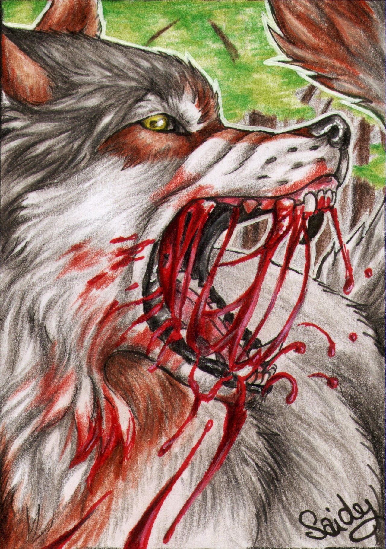 ACEO #25 : RAGE