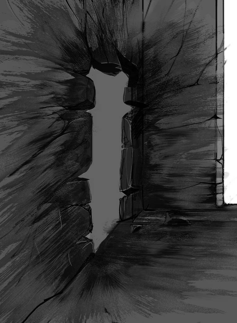 Una puerta rota by lordjessey on DeviantArt