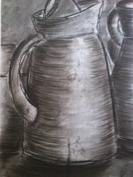 Still Life in Charcoal