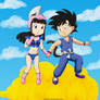 Goku and Chichi