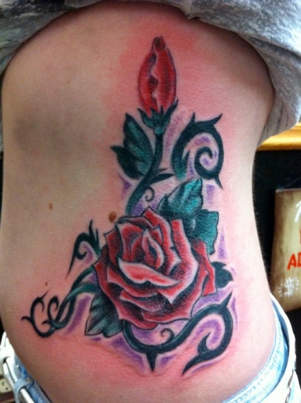 Rose finished design