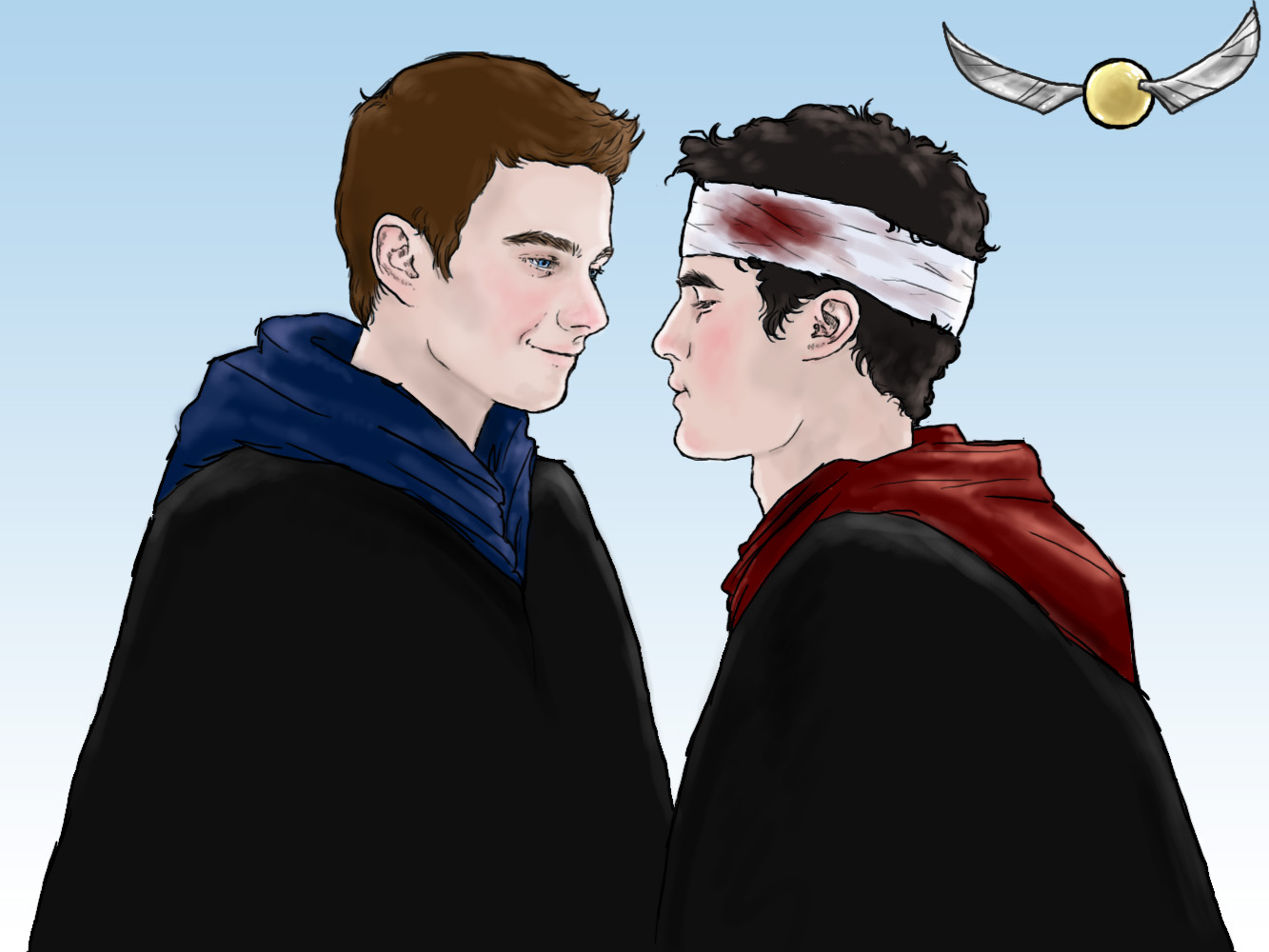 Quidditch Klaine by Maitia