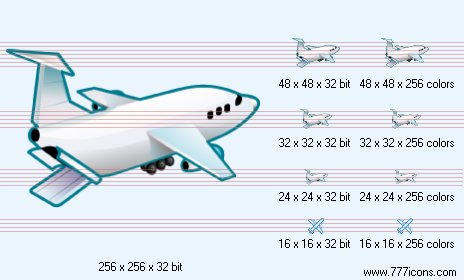 Air-freighter Icon