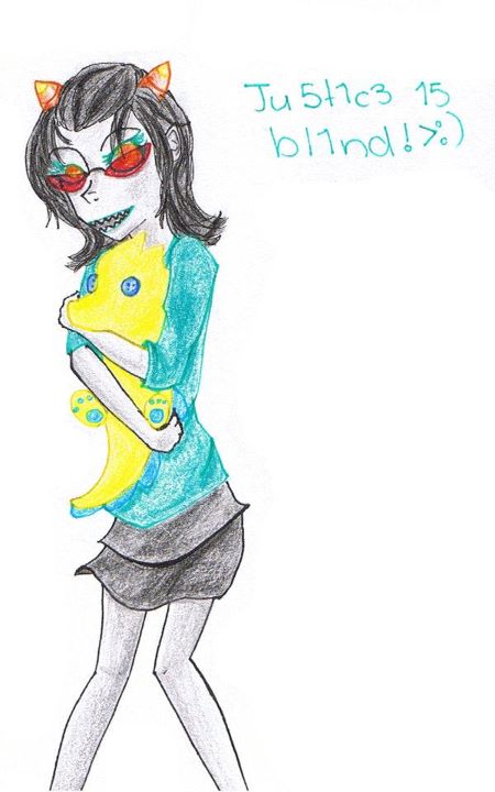 HOMESTUCK: Terezi Pyrope