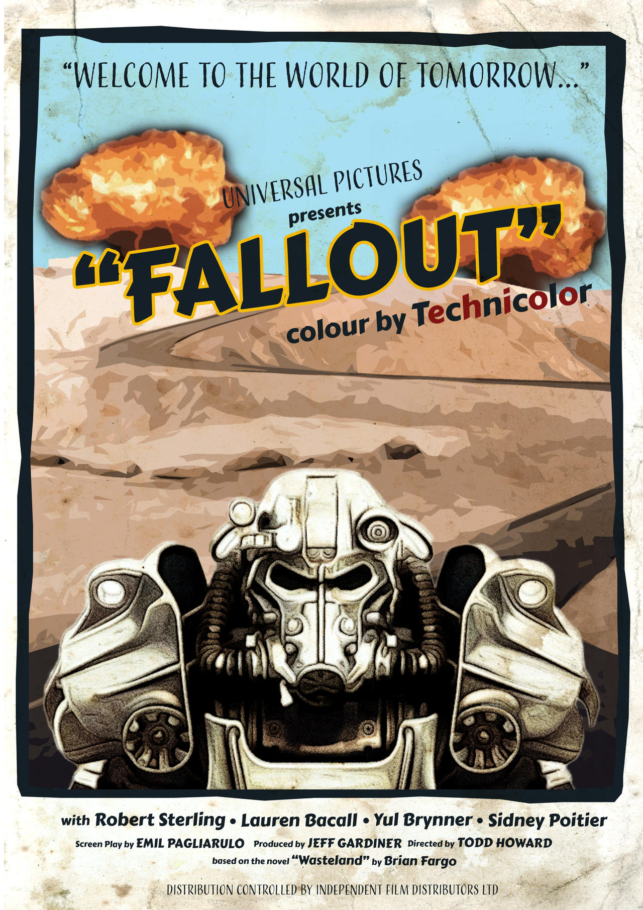 pix Fallout Poster 1950s fallout poster by ewokalypsenow