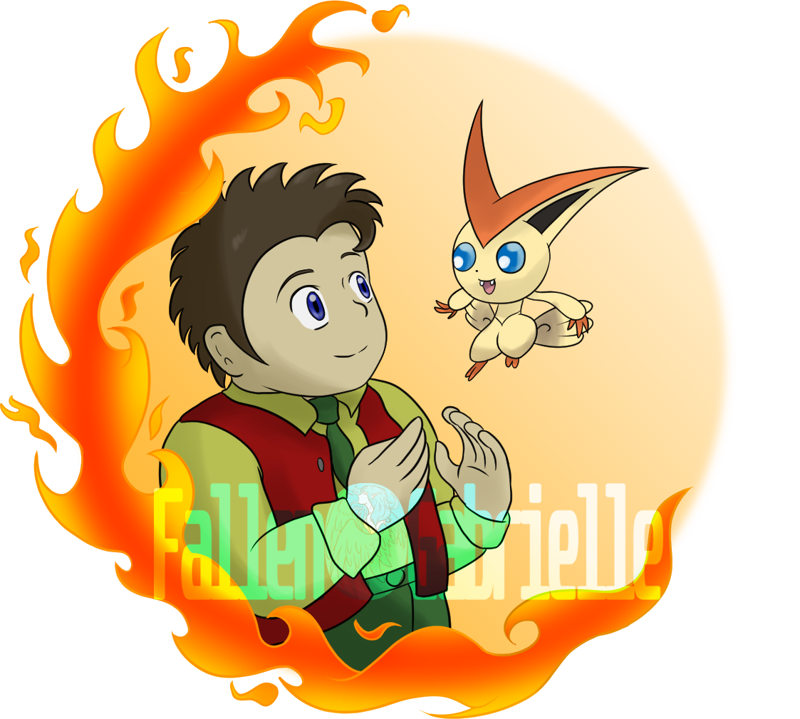 Fire Rabbit Character Uno Bros Fire Rabbits Monty by FallenGabrielle on DeviantArt