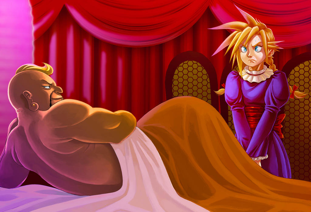 Cloud And Don Corneo From Ffvii By Pauli Ta On Deviantart