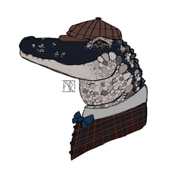 Alexander the Alligator Sketch