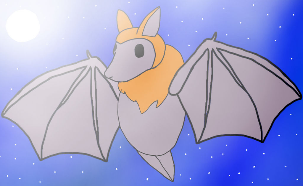 Moonlight Window Bat Bat in the moonlight by Slazzleon on DeviantArt