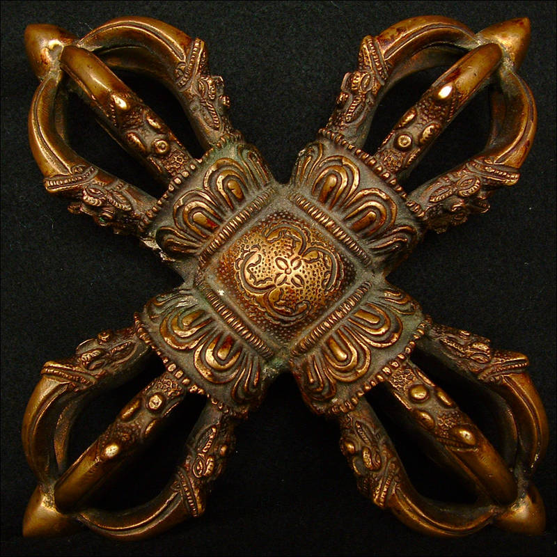 Dorje Dorji: Buddhist Cross by Aegean-Prince