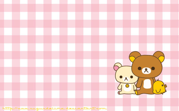 Rilakkuma Wallpaper Pink By Sugusdelima On DeviantArt rilakkuma-wallpaper-pink-by-sugusdelima-on-deviantart