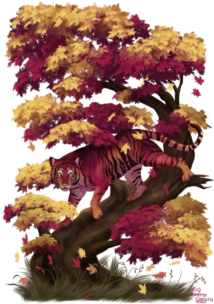 One Tree Tiger Bit .:Tree Spirit Tiger:. by LumiraCaelaris on DeviantArt