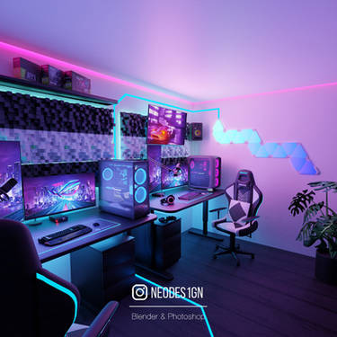 The Retro Game room by Explorerblaze on DeviantArt